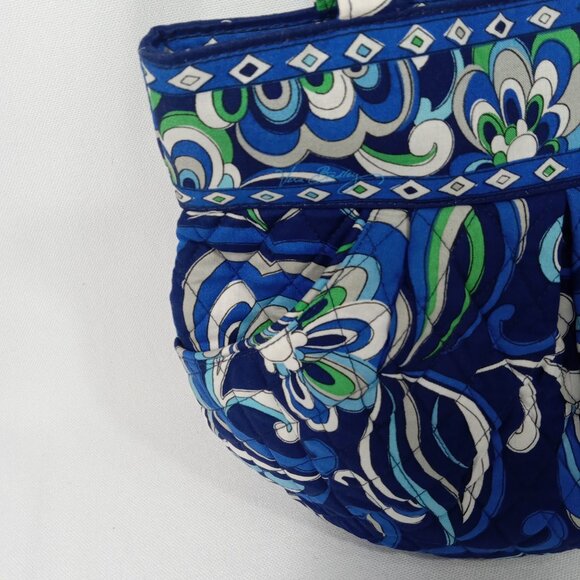VERA BRADLEY  Mediterranean Blue Medium Shoulderbag *NWT - Picture 11 of 14